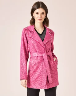 New Kurzmantel im Leoprint Jacken & Mäntel