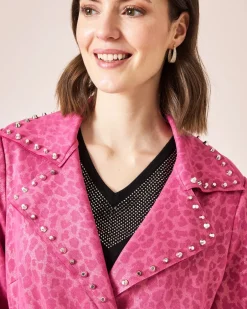 New Kurzmantel im Leoprint Jacken & Mäntel