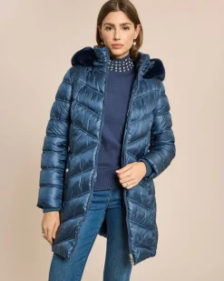 New Kurzmantel mit V-Steppung Jacken & Mäntel