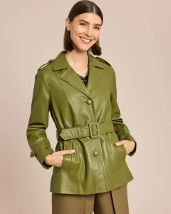 Sale Kurzmantel mit Ziernähten Jacken & Mäntel