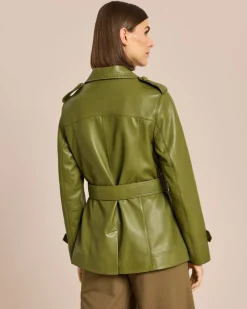 Sale Kurzmantel mit Ziernähten Jacken & Mäntel