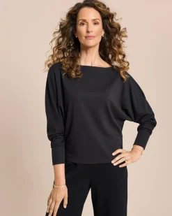 Hot Kuschelshirt mit Fledermausarm Shirts & Tops