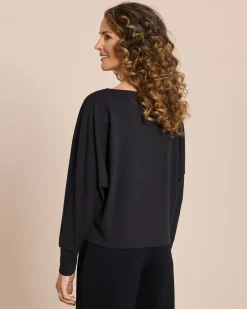 Hot Kuschelshirt mit Fledermausarm Shirts & Tops