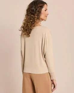 Hot Kuschelshirt mit Fledermausarm Shirts & Tops