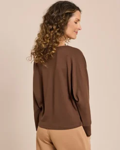 Hot Kuschelshirt mit Fledermausarm Shirts & Tops