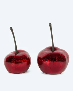 Sale LED Glaskirschen 2er-Set Dekoration