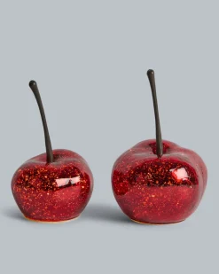 Sale LED Glaskirschen 2er-Set Dekoration