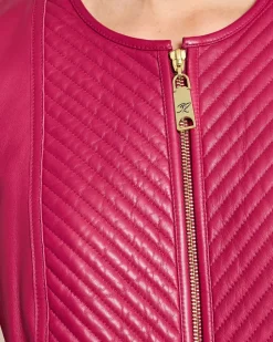 New Lederjacke mit Steppung Jacken & Mäntel