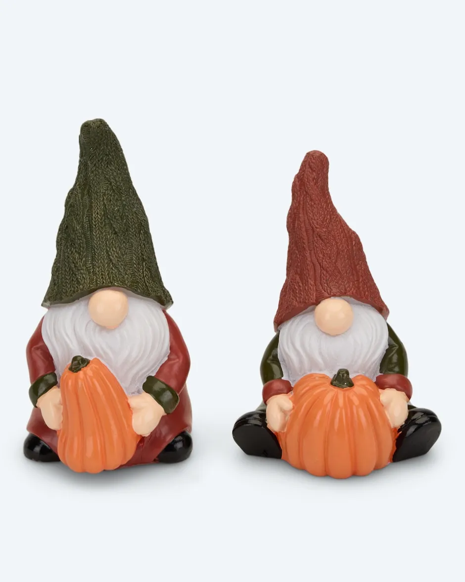 Sale LED-Formkerzen "Herbstwichtel", 2tlg. Dekoration