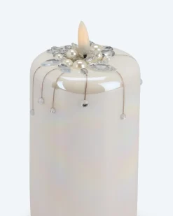 Sale LED-Glaskerzen, 2tlg. Dekoration