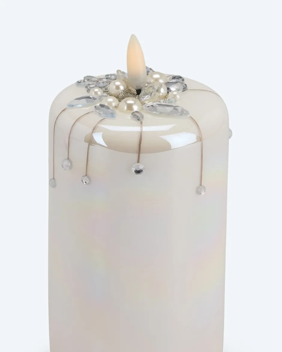 Sale LED-Glaskerzen, 2tlg. Dekoration