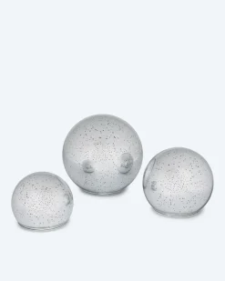 Best LED-Glaskugel Outdoor Twinkle, 3tlg. Dekoration