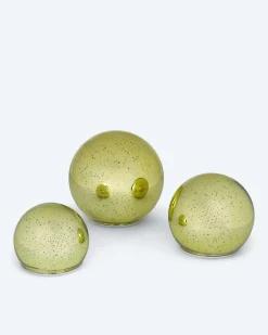 Best LED-Glaskugel Outdoor Twinkle, 3tlg. Dekoration