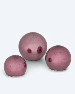 Best LED-Glaskugel Outdoor Twinkle, 3tlg. Dekoration