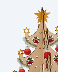 Sale LED-Holzdekoration 