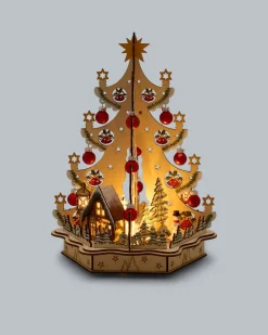 Sale LED-Holzdekoration 