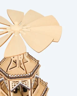 Clearance LED-Holzpyramide Classic Dekoration