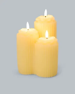 Clearance LED-Kaminkerzen "Blüte" Dekoration