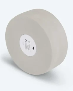 Discount LED-Kerze Zement mit Blumen, groß Dekoration