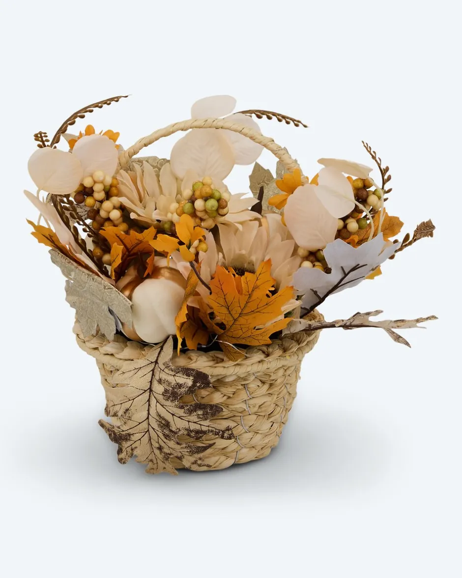 Online LED-Körbchen "Herbst Cottage" Dekoration