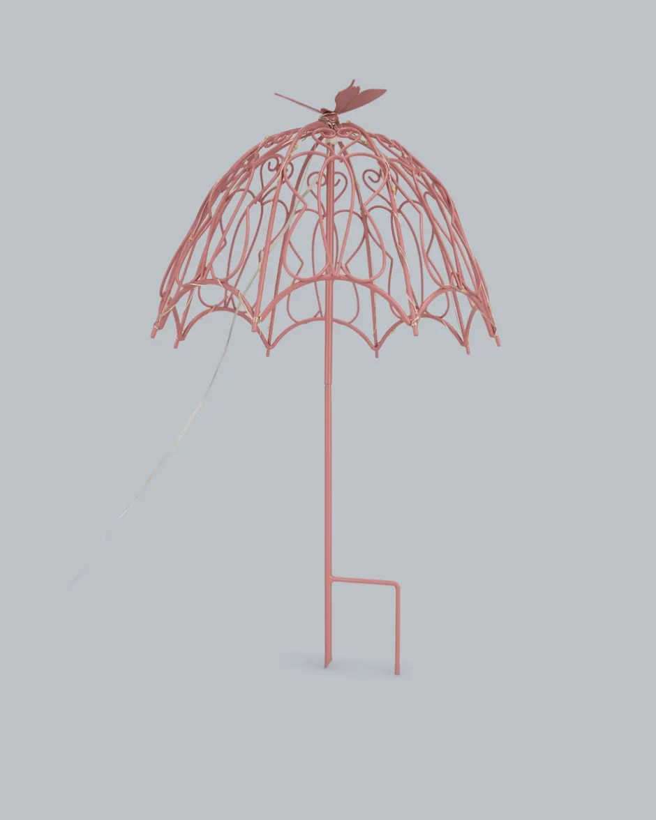 Discount LED-Outdoor-Gartenstecker "Schirm" Dekoration