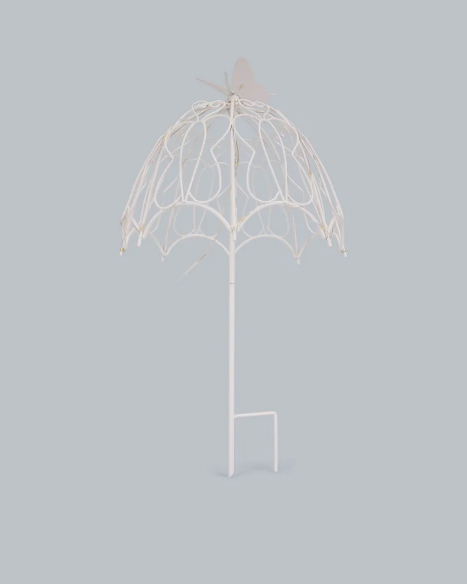 Discount LED-Outdoor-Gartenstecker "Schirm" Dekoration