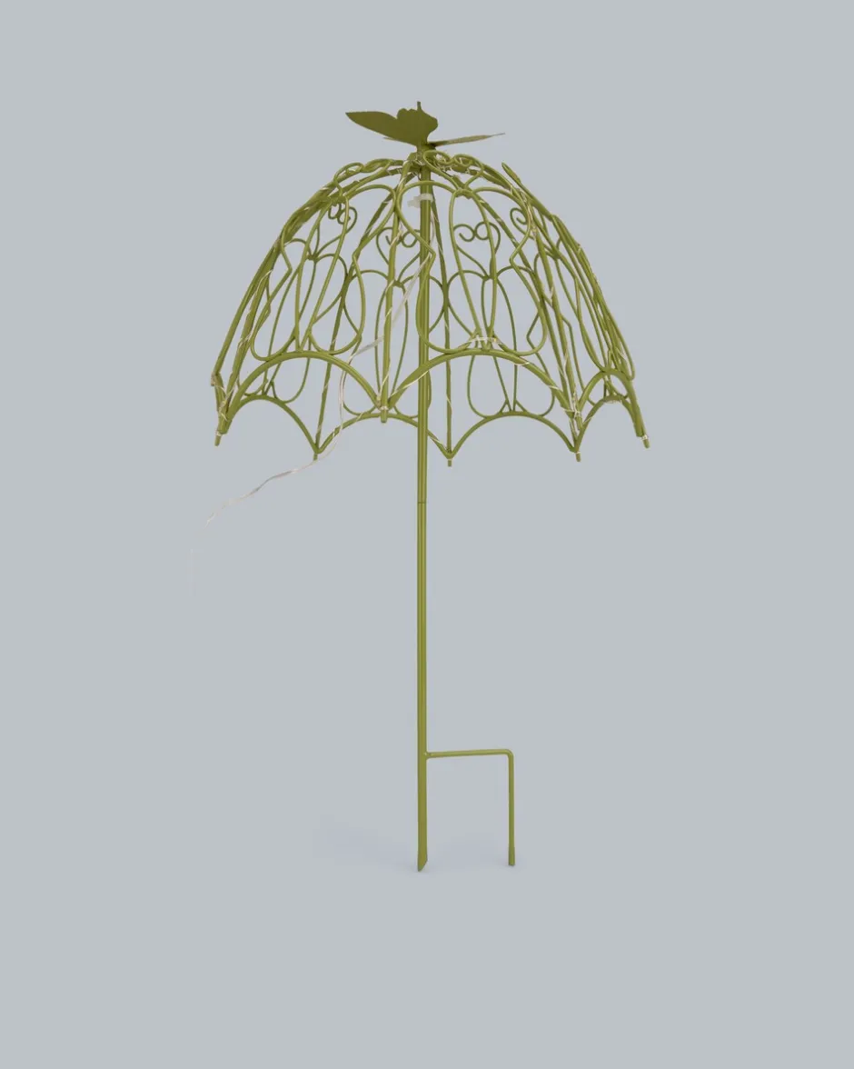 Discount LED-Outdoor-Gartenstecker "Schirm" Dekoration