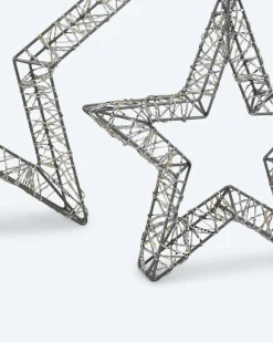 Sale LED-Outdoor-Stern, 2tlg. Dekoration