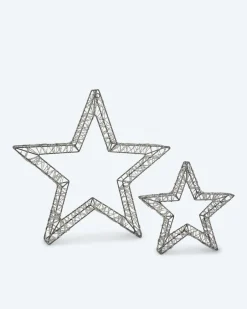 Sale LED-Outdoor-Stern, 2tlg. Dekoration