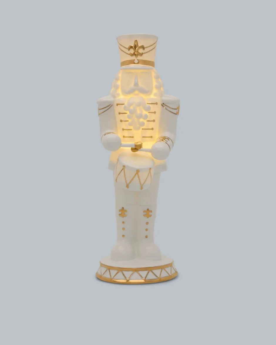 Hot LED-Porzellan-Nussknacker Deluxe Dekoration