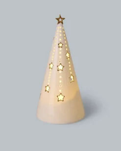 LED-Porzellan-Weihnachtsbaum Deluxe Dekoration