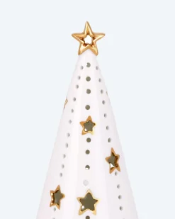 LED-Porzellan-Weihnachtsbaum Deluxe Dekoration