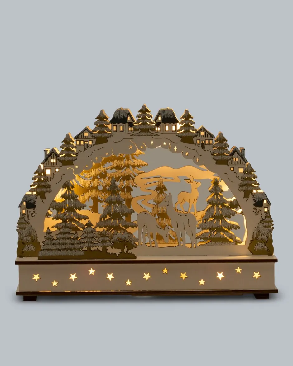 New LED-Schwibbögen Deluxe, 2tlg. Dekoration