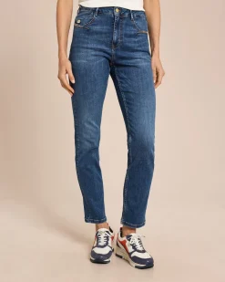 Discount Lola Paltinger Jeans mit Dekosteinchen Jeans|Hosen