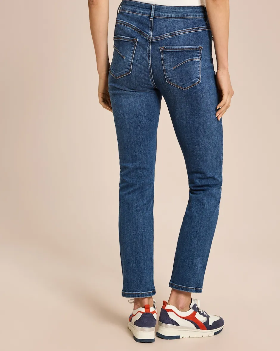 Discount Lola Paltinger Jeans mit Dekosteinchen Jeans|Hosen