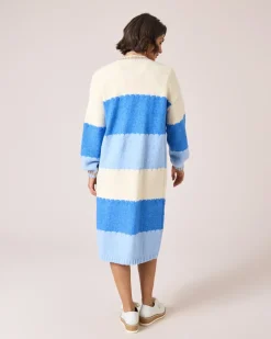Clearance Long-Cardigan in offener Form Strickware
