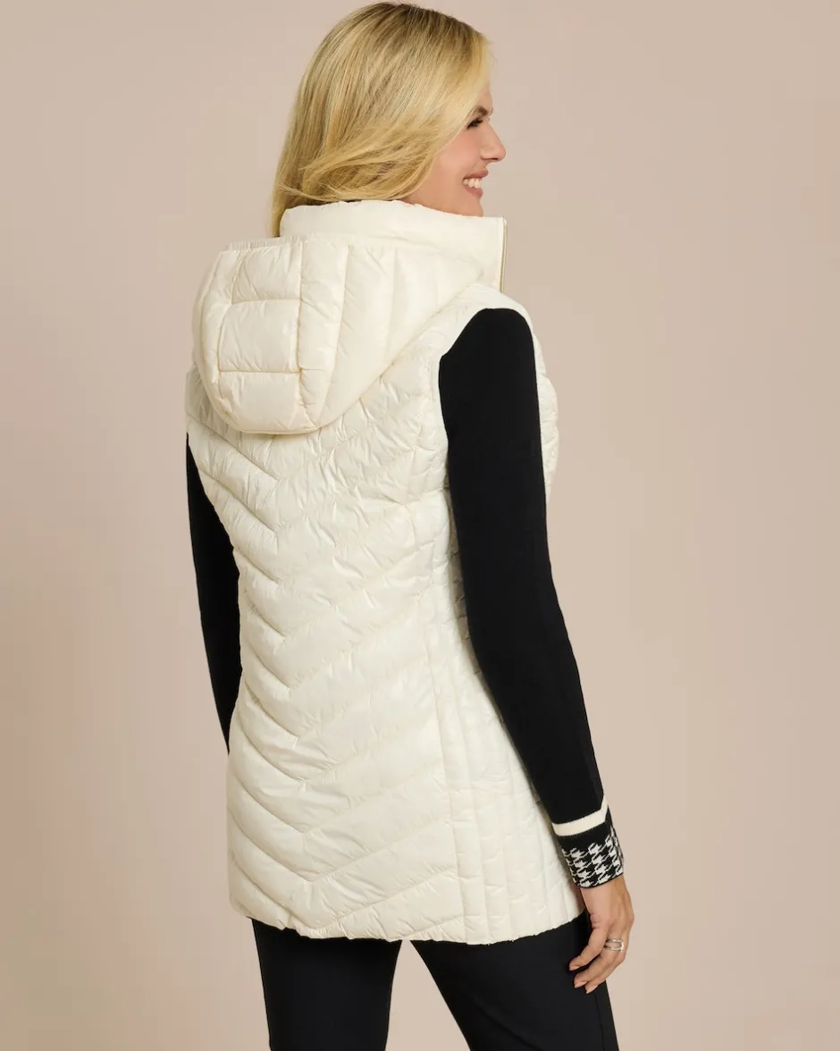 Hot Longweste Light Stehkragen & Kapuze Jacken & Mäntel