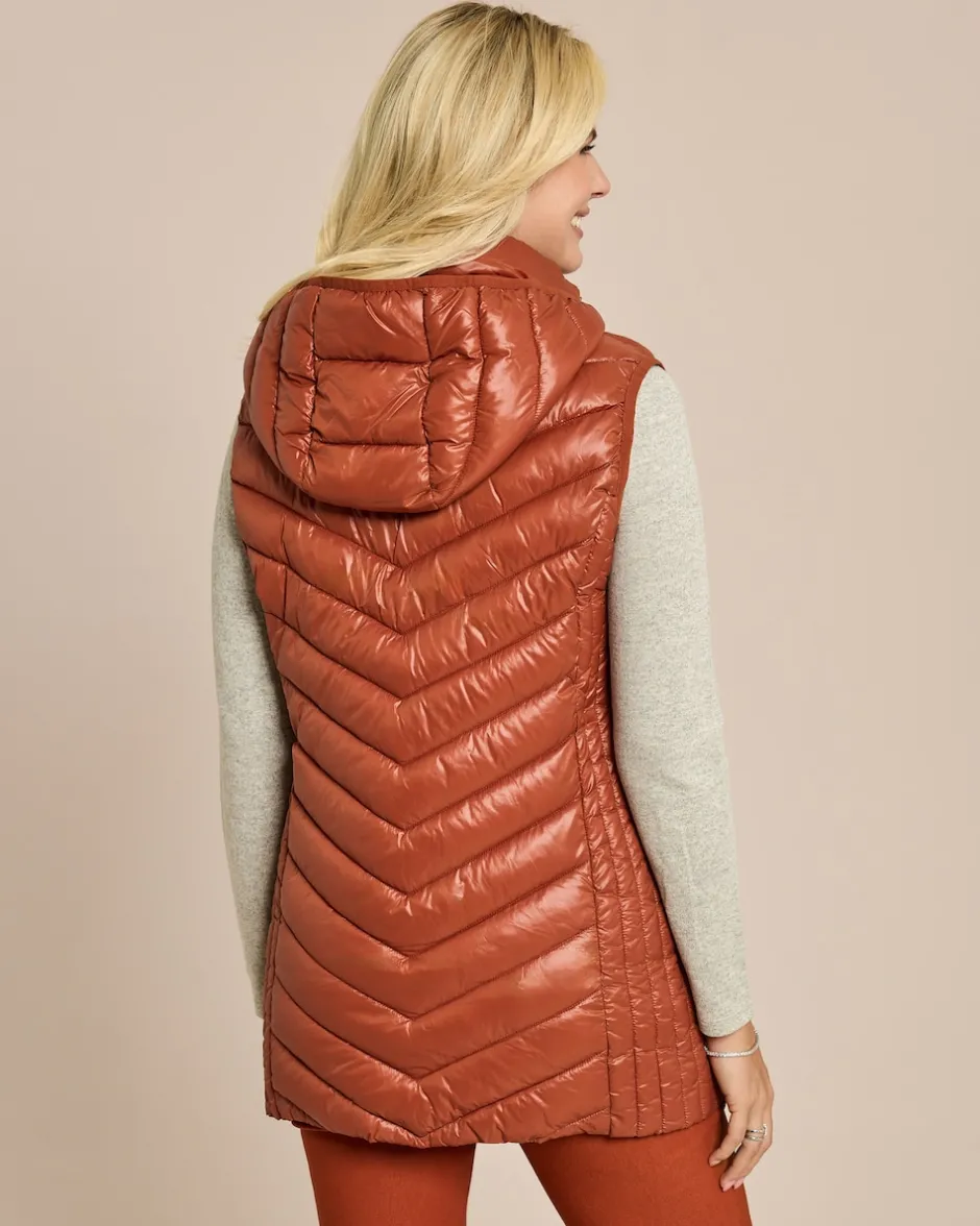 Hot Longweste Light Stehkragen & Kapuze Jacken & Mäntel