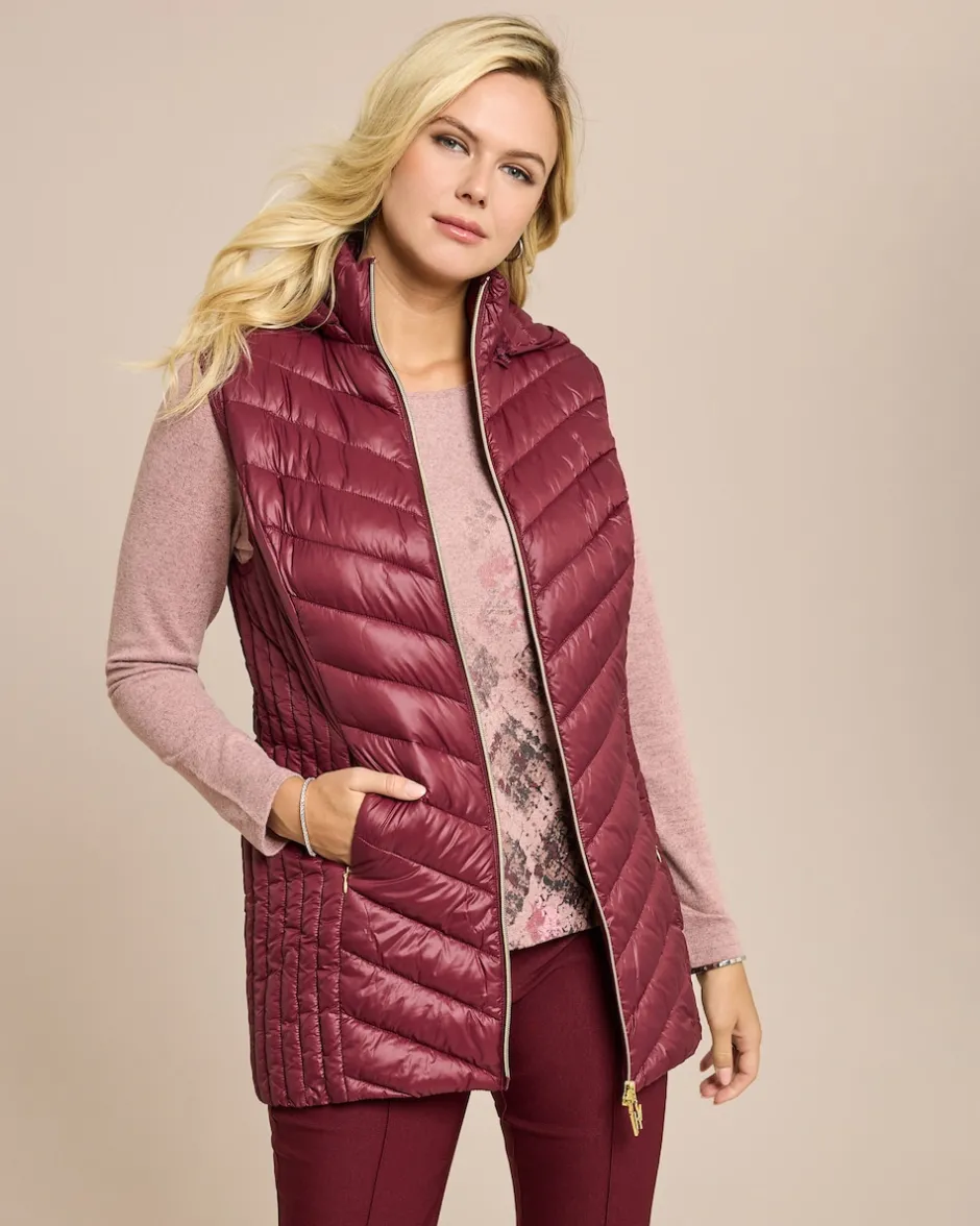 Hot Longweste Light Stehkragen & Kapuze Jacken & Mäntel