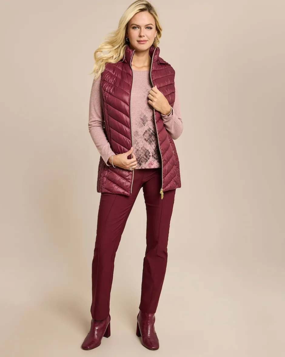 Hot Longweste Light Stehkragen & Kapuze Jacken & Mäntel