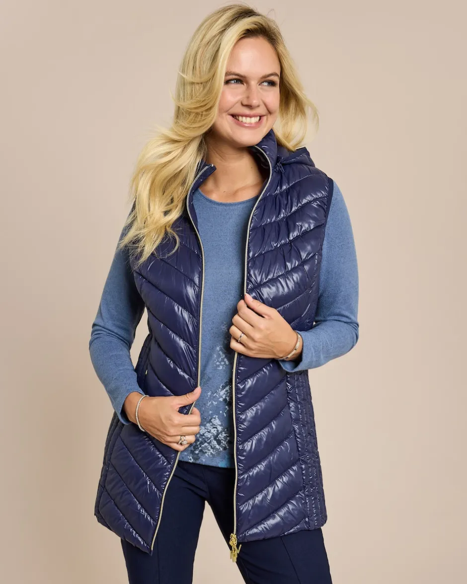 Hot Longweste Light Stehkragen & Kapuze Jacken & Mäntel