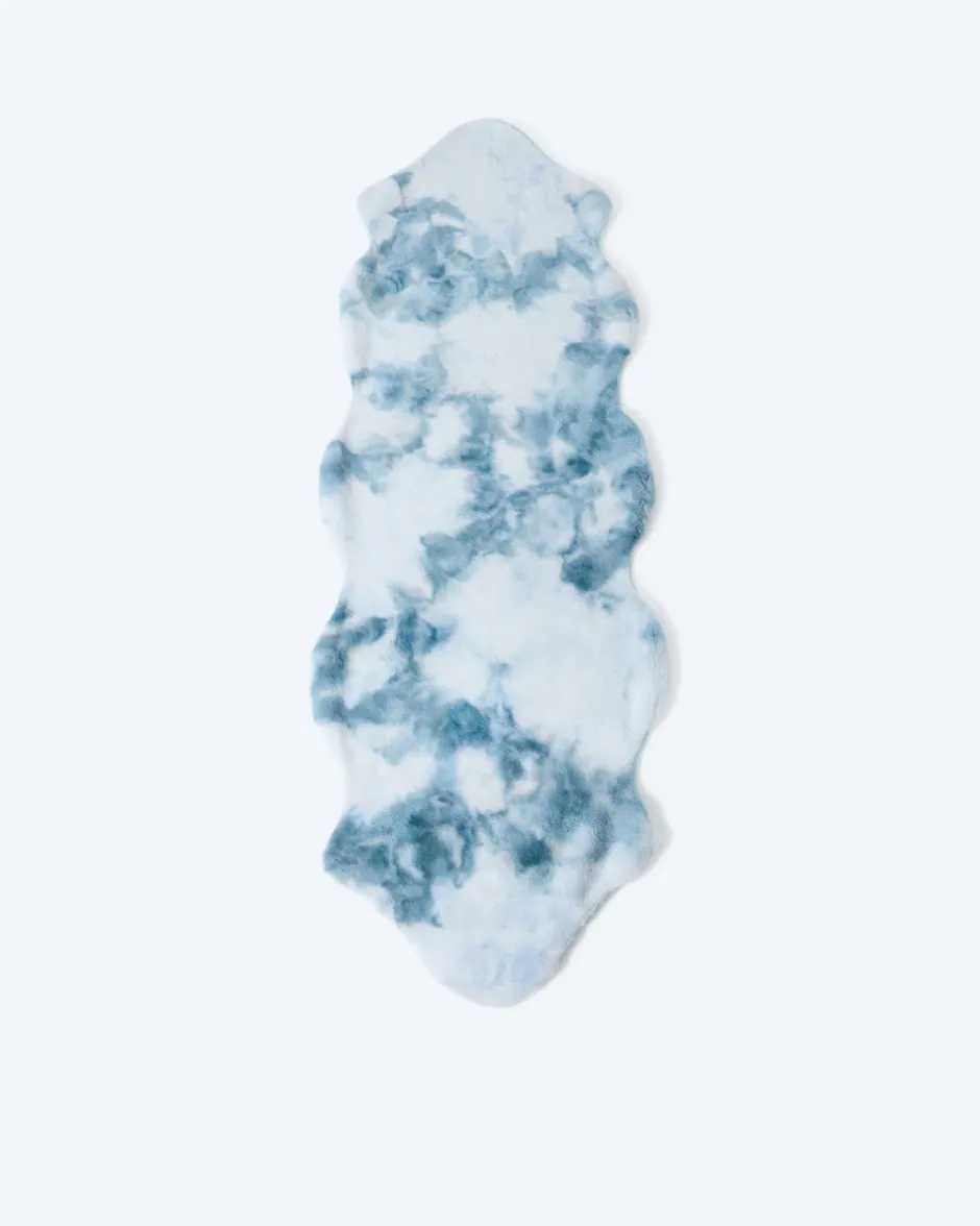 New Läufer in Kaninchenfell-Optik "Batik" Heimtextilien