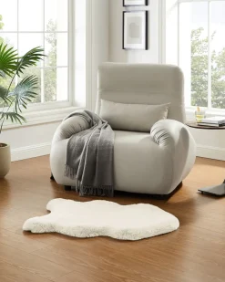 Clearance Läufer in Kaninchenfell-Optik 