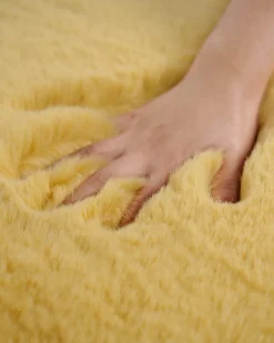 Clearance Läufer in Kaninchenfell-Optik 