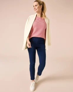 Outlet Lux Ottoman Sweater mit Streifen Shirts & Tops