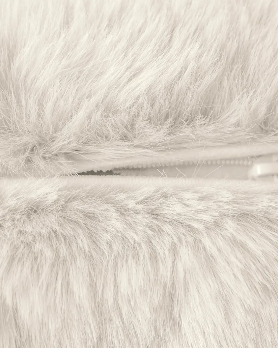 New Luxus Hochflor Fell-Optik Nackenrolle Heimtextilien