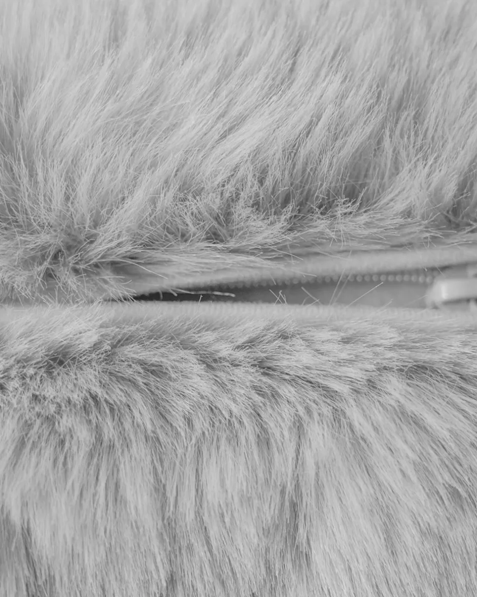 New Luxus Hochflor Fell-Optik Nackenrolle Heimtextilien