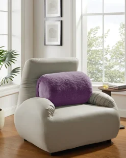 New Luxus Hochflor Fell-Optik Nackenrolle Heimtextilien