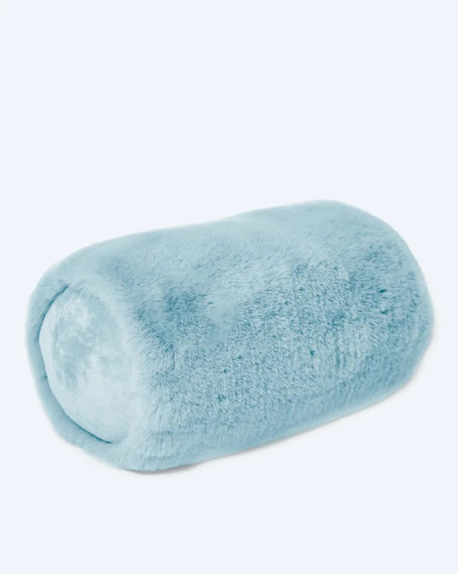 New Luxus Hochflor Fell-Optik Nackenrolle Heimtextilien