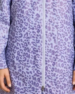 Outlet Mantel Leo Print Jacken & Mäntel